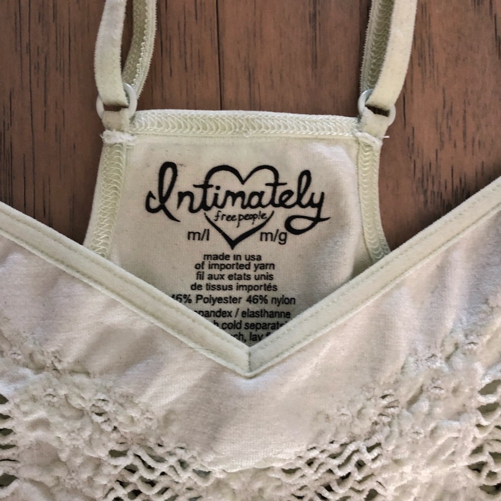 EUC Free People Intimately You Camisole Mint